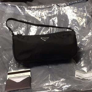 Prada tessuto sport purse
